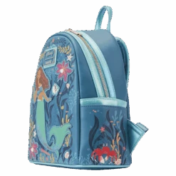 LOUNGEFLY The Little Mermaid Live Action Mini Backpack -Loungefly WDBK3141 LFDISNEYLITTLEMERMAIDARIELLIVEACTIONMINIBACKPACK0595SIDE