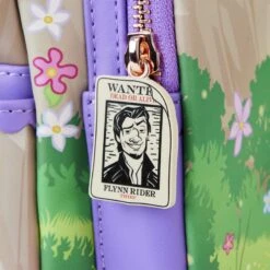 LOUNGEFLY Tangled Rapunzel Swinging From The Tower Mini Backpack -Loungefly WDBK3224 LFDISNEYTANGLEDRAPUNZELSWINGINGFROMTOWERMINIBACKPACK1667ZIPPER