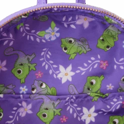LOUNGEFLY Tangled Rapunzel Swinging From The Tower Mini Backpack -Loungefly WDBK3224 LFDISNEYTANGLEDRAPUNZELSWINGINGFROMTOWERMINIBACKPACK1668INSIDE