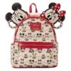LOUNGEFLY Disney Hot Cocoa Mini Backpack & Ear Headband