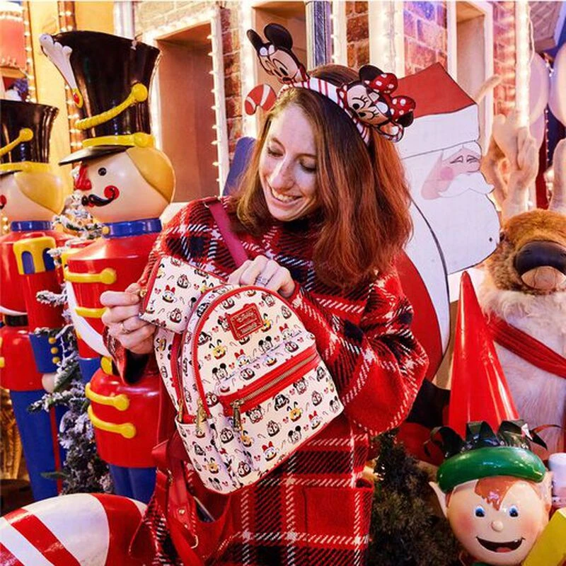 LOUNGEFLY Disney Hot Cocoa Mini Backpack & Ear Headband 4 LOUNGEFLY Disney Hot Cocoa Mini Backpack & Ear Headband - Image 2