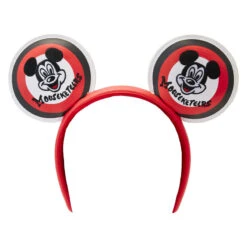 LOUNGEFLY Disney100 Mouseketeers Ear Headband -Loungefly WDHB0113 LFDISNEY100THMOUSEKETEERSEARSHEADBAND0026NOBOW