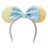 LOUNGEFLY Limited Edition Exclusive - Minnie Mouse Pastel Sequin Ear Headband -Loungefly WDHB0115 LFDISNEYMINNIEPASTELSEQUINHEADBAND0744FRONT
