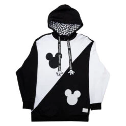 LOUNGEFLY Mickey Mouse Y2K Ying And Yang Unisex Hoodie 19 LOUNGEFLY Mickey Mouse Y2K Ying And Yang Unisex Hoodie -Loungefly WDLFH0025 LFDISNEYMICKEYYINYANGY2KUNISEXHOODIE0011FRONT