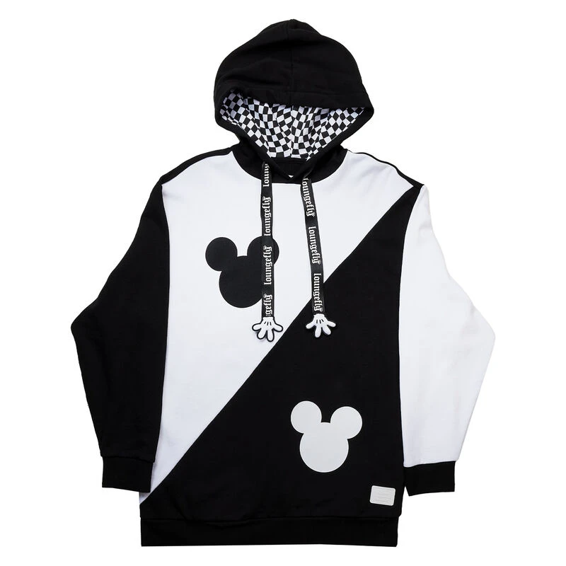 LOUNGEFLY Mickey Mouse Y2K Ying And Yang Unisex Hoodie 10 LOUNGEFLY Mickey Mouse Y2K Ying And Yang Unisex Hoodie - Image 8