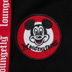LOUNGEFLY Disney100 Mouseketeers Varsity Unisex Hoodie 32 LOUNGEFLY Disney100 Mouseketeers Varsity Unisex Hoodie -Loungefly WDLFH0026 LFDISNEY100THMOUSEKETEERSVARSITYUNISEXHOODIE0012DETAIL