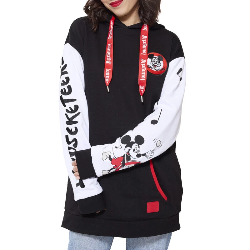 LOUNGEFLY Disney100 Mouseketeers Varsity Unisex Hoodie 3 LOUNGEFLY Disney100 Mouseketeers Varsity Unisex Hoodie