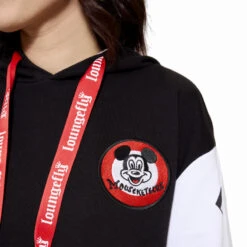 LOUNGEFLY Disney100 Mouseketeers Varsity Unisex Hoodie 24 LOUNGEFLY Disney100 Mouseketeers Varsity Unisex Hoodie -Loungefly WDLFH0026 LFDISNEY100THMOUSEKETEERSVARSITYUNISEXHOODIE 002