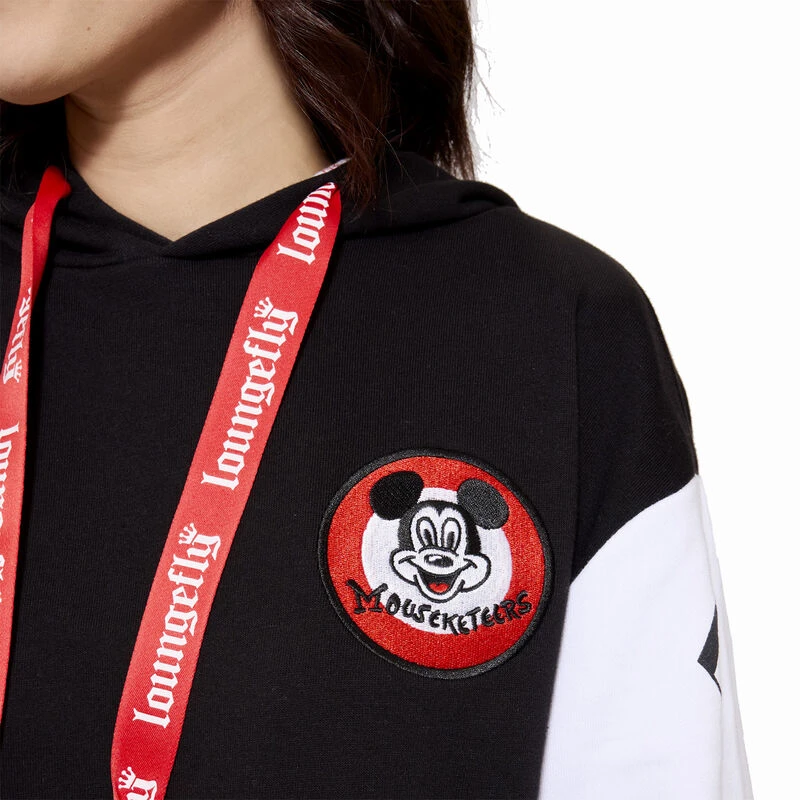 LOUNGEFLY Disney100 Mouseketeers Varsity Unisex Hoodie 9 LOUNGEFLY Disney100 Mouseketeers Varsity Unisex Hoodie - Image 7