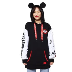 LOUNGEFLY Disney100 Mouseketeers Varsity Unisex Hoodie 25 LOUNGEFLY Disney100 Mouseketeers Varsity Unisex Hoodie -Loungefly WDLFH0026 LFDISNEY100THMOUSEKETEERSVARSITYUNISEXHOODIE 006