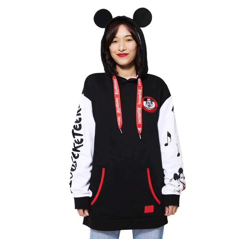 LOUNGEFLY Disney100 Mouseketeers Varsity Unisex Hoodie 10 LOUNGEFLY Disney100 Mouseketeers Varsity Unisex Hoodie - Image 8