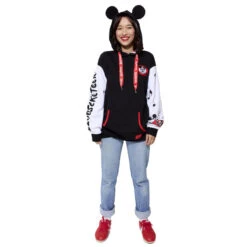 LOUNGEFLY Disney100 Mouseketeers Varsity Unisex Hoodie 29 LOUNGEFLY Disney100 Mouseketeers Varsity Unisex Hoodie -Loungefly WDLFH0026 LFDISNEY100THMOUSEKETEERSVARSITYUNISEXHOODIE 008