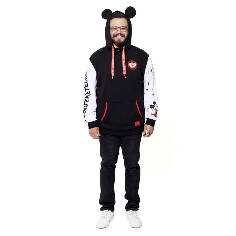 LOUNGEFLY Disney100 Mouseketeers Varsity Unisex Hoodie 15 LOUNGEFLY Disney100 Mouseketeers Varsity Unisex Hoodie - Image 13