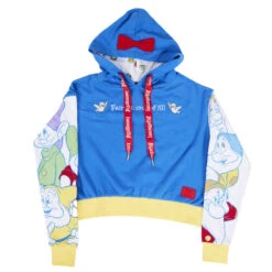 LOUNGEFLY Snow White Fairest One Of All Crop Hoodie -Loungefly WDLFHD0014 CORELFWDSNOWCROPHOODIE 190