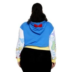 LOUNGEFLY Snow White Fairest One Of All Crop Hoodie -Loungefly WDLFHD0014 CORELFWDSNOWCROPHOODIE 199CROPPED