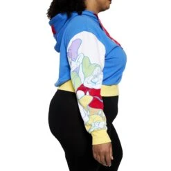 LOUNGEFLY Snow White Fairest One Of All Crop Hoodie -Loungefly WDLFHD0014 CORELFWDSNOWCROPHOODIE 200