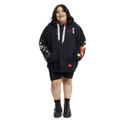 LOUNGEFLY Hocus Pocus Binx Unisex Hoodie -Loungefly WDLFHD0018 LFDISNEYHOCUSPOCUSBINXHOODIE 007