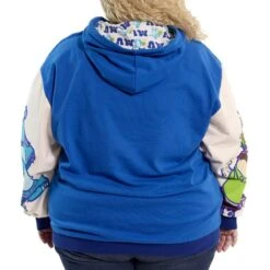LOUNGEFLY Monsters University Unisex Hoodie -Loungefly WDLFHD002 LF PIXAR MONSTERS UNIVERSITY UNISEX HOODIE 013