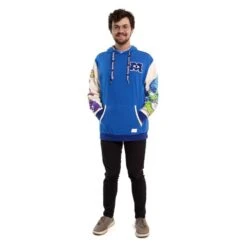 LOUNGEFLY Monsters University Unisex Hoodie -Loungefly WDLFHD002 LF PIXAR MONSTERS UNIVERSITY UNISEX HOODIE 018