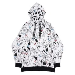 LOUNGEFLY 101 Dalmatians Unisex Hoodie 18 LOUNGEFLY 101 Dalmatians Unisex Hoodie -Loungefly WDLFHD0020 LFDISNEY101DALMATIONSUNISEXHOODIEFRONT