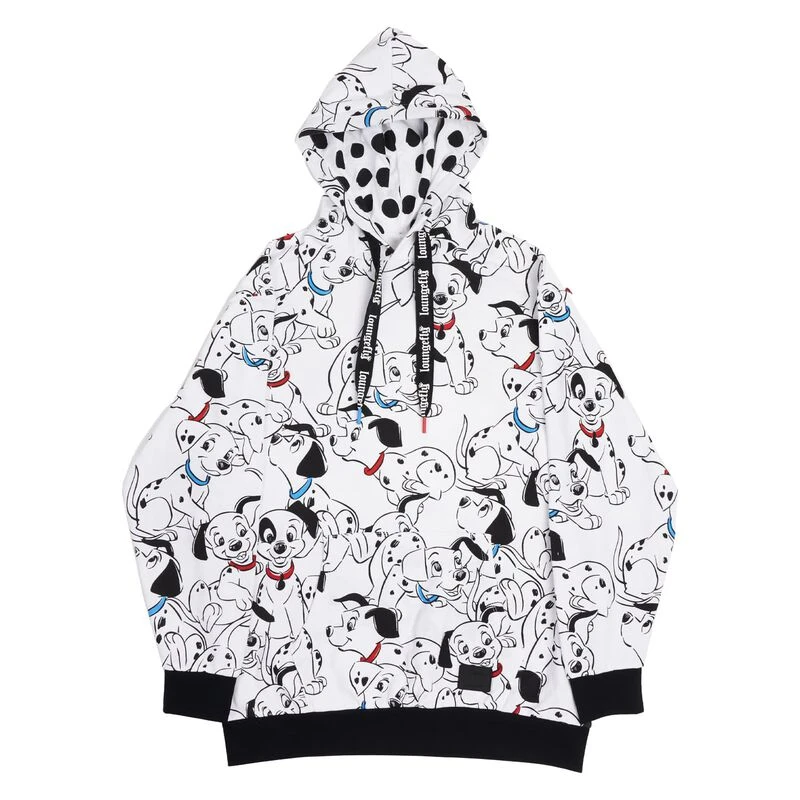 LOUNGEFLY 101 Dalmatians Unisex Hoodie 9 LOUNGEFLY 101 Dalmatians Unisex Hoodie - Image 7