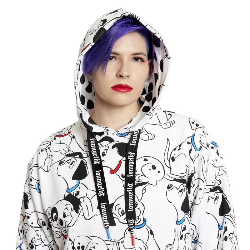 LOUNGEFLY 101 Dalmatians Unisex Hoodie 8 LOUNGEFLY 101 Dalmatians Unisex Hoodie - Image 6