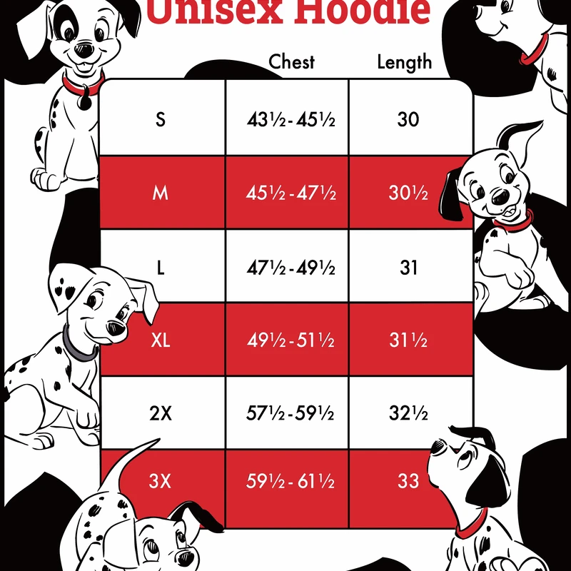 LOUNGEFLY 101 Dalmatians Unisex Hoodie 5 LOUNGEFLY 101 Dalmatians Unisex Hoodie - Image 3