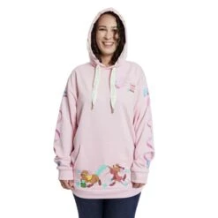 LOUNGEFLY Cinderella Making A Lovely Dress Hoodie