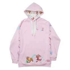 LOUNGEFLY Cinderella Making A Lovely Dress Hoodie -Loungefly WDLFHD0021 LFDISNEYCINDERELLAMAKINGALOVELYDRESSHOODIE1932FRONT