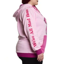 LOUNGEFLY Alice In Wonderland Glow Cheshire Cat Unisex Hoodie -Loungefly WDLFHD0028 LFDISNEYAIWCHESHIRECATMADHEREHOODIE 005