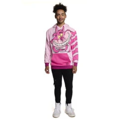 LOUNGEFLY Alice In Wonderland Glow Cheshire Cat Unisex Hoodie -Loungefly WDLFHD0028 LFDISNEYAIWCHESHIRECATMADHEREHOODIE 007