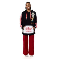 LOUNGEFLY Toy Story Pizza Planet Unisex Hoodie -Loungefly WDLFHD0030 LFPIXARTOYSTORYPIZZAPLANETHOODIE 010