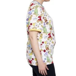 LOUNGEFLY Snow White And The Seven Dwarfs Tri-Color Ringer Tee -Loungefly WDLFSH0013 CORELFWDSNOWUNISEXTEE 189