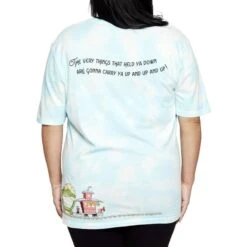 LOUNGEFLY Dumbo Train Cloud Wash Unisex Tee -Loungefly WDLFSH0021 STC LFDISNEYDUMBOTRAINCLOUDWASHUNISEXTEE 012