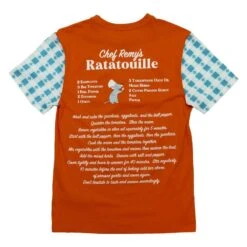LOUNGEFLY Ratatouille Unisex Tee -Loungefly WDLFSH0024 CORELFWDPIXARRATATOUILLETEE0071BACK