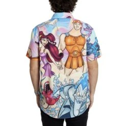 LOUNGEFLY Hercules Camp Shirt -Loungefly WDLFSH0025 HERCULESCAMPSHIRT 004