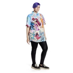 LOUNGEFLY Hercules Camp Shirt -Loungefly WDLFSH0025 HERCULESCAMPSHIRT 005