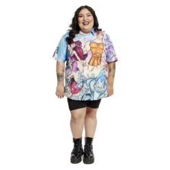 LOUNGEFLY Hercules Camp Shirt -Loungefly WDLFSH0025 HERCULESCAMPSHIRT 009