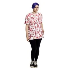 LOUNGEFLY Alice In Wonderland Playing Cards Unisex Tee -Loungefly WDLFSH0026 AIWPAINTINGCARDSTEE 005201