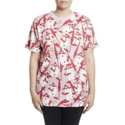 LOUNGEFLY Alice In Wonderland Playing Cards Unisex Tee