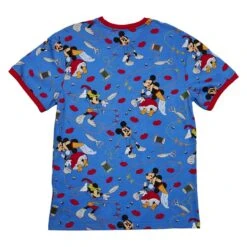 LOUNGEFLY Brave Little Tailor Unisex Tee -Loungefly WDLFSH0033 LFDISNEYBRAVELITTLETAILORAOPUNISEXRINGERTEE2772BACK