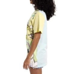 LOUNGEFLY Disney Princess Sidekicks Unisex Tee -Loungefly WDLFSH0038 LF DISNEY PRINCESS SIDEKICKS COLOR BLOCK UNISEX T SHIRT 025