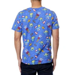 LOUNGEFLY Toy Story Aliens Unisex Tee -Loungefly WDLFSH0042 LFPIXARTOYSTORYALIENAOPGTEE 004