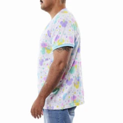 LOUNGEFLY Mickey Mouse And Friends Birthday Celebration Unisex Ringer Tee -Loungefly WDLFSH0045 LFDISNEYMICKEYBIRTHDAYCELEBRATIONUNISEXRINGERTEE 003