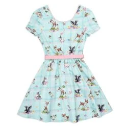 LOUNGEFLY Disney Stitch Shoppe Bambi "Laci" Dress 13 LOUNGEFLY Disney Stitch Shoppe Bambi "Laci" Dress -Loungefly WDSSDR0022 3