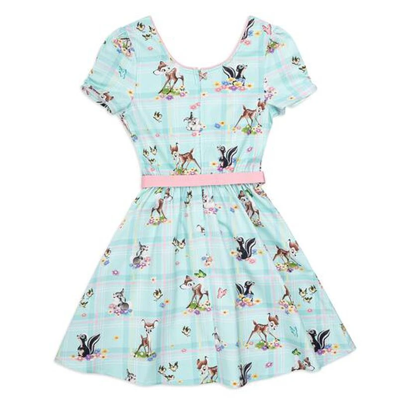 LOUNGEFLY Disney Stitch Shoppe Bambi "Laci" Dress 5 LOUNGEFLY Disney Stitch Shoppe Bambi "Laci" Dress - Image 3