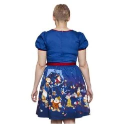 LOUNGEFLY Stitch Shoppe Snow White Lauren Dress -Loungefly WDSSDR0027 DTC WDSS SNOWWHITEDRESS 127201