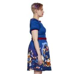 LOUNGEFLY Stitch Shoppe Snow White Lauren Dress -Loungefly WDSSDR0027 DTC WDSS SNOWWHITEDRESS SIDE2