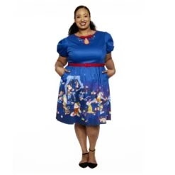 LOUNGEFLY Stitch Shoppe Snow White Lauren Dress -Loungefly WDSSDR0027 WDSS SNOWWHITEDRESS 114