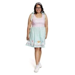 LOUNGEFLY Stitch Shoppe Disney Soft Serve Ice Cream Jan Dress